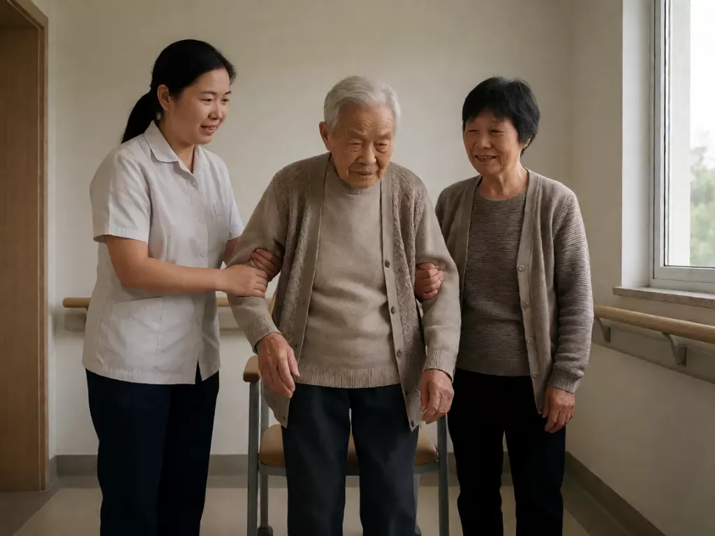 四川失能老人家属考察医养结合护理院:基于省级照护规范的服务能力核对指南