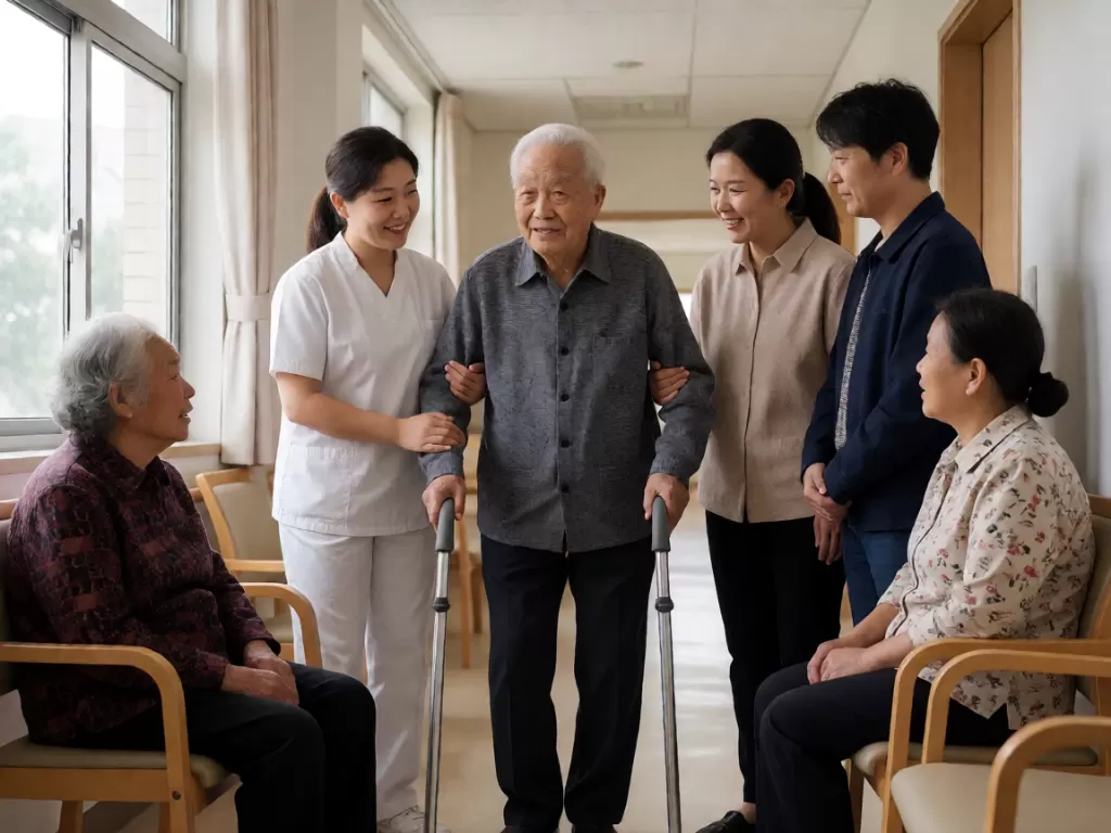 家属考察辽宁养老院:用供给表与人才规范核对一线照护能力