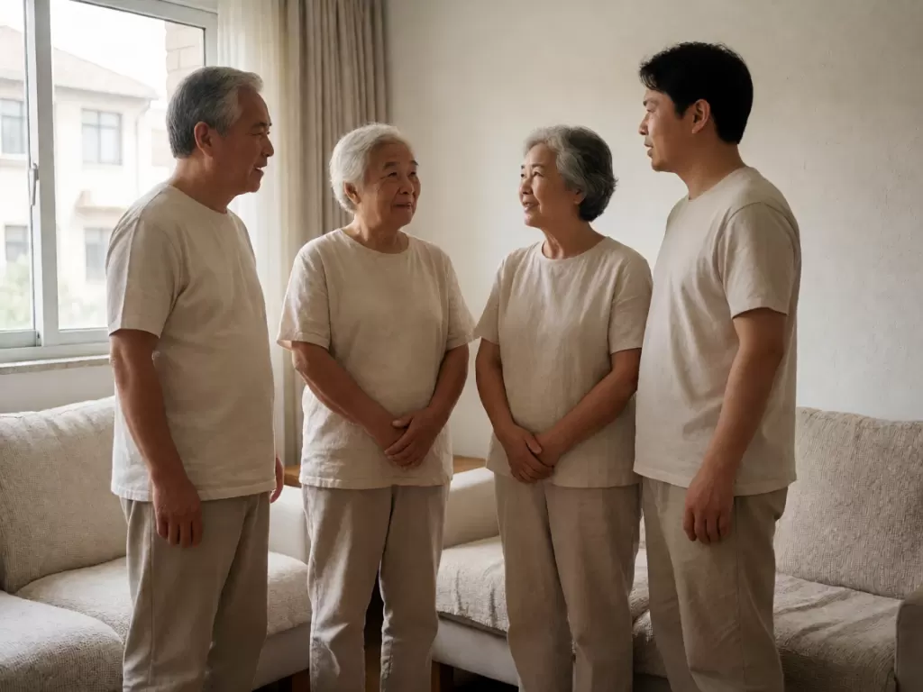 失能老人家属核对长期护理保险服务计划:四项关键信息与签字确认要点