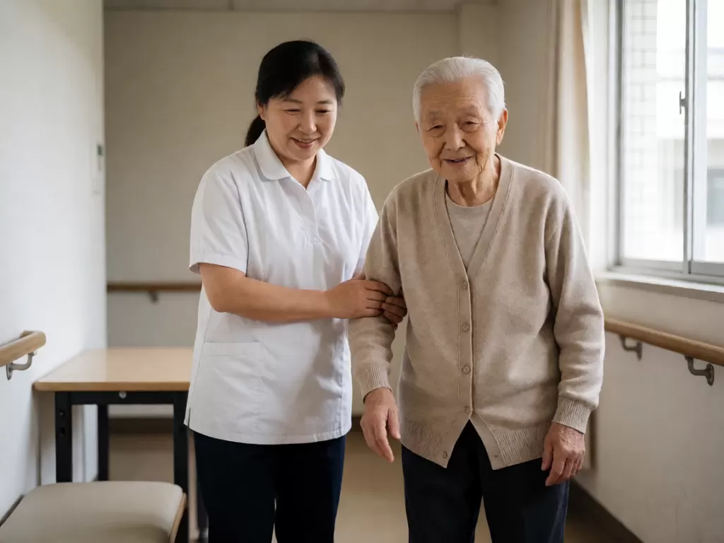 失能老人家属核对长护险服务计划:区分建议与确定指标及就医依据