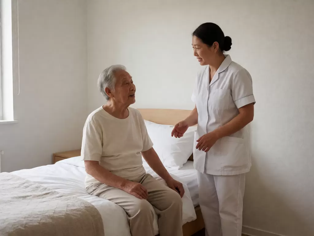 陕西失能老人家属:核实医养结合机构资质与居家上门照护衔接:核查细节