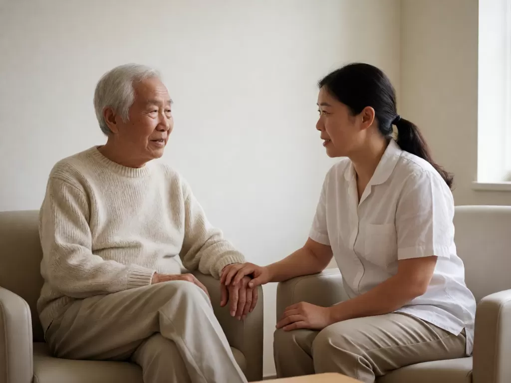 山西灵活就业老人家属：核对长护险缴费基数与重度失能待遇：核查细节