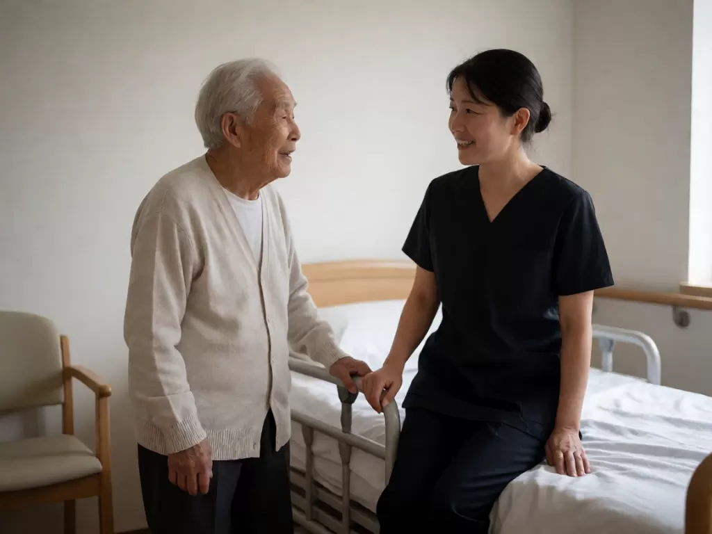 天津家属为失能老人选照护:核对护理床位与消费补贴渠道:核查细节