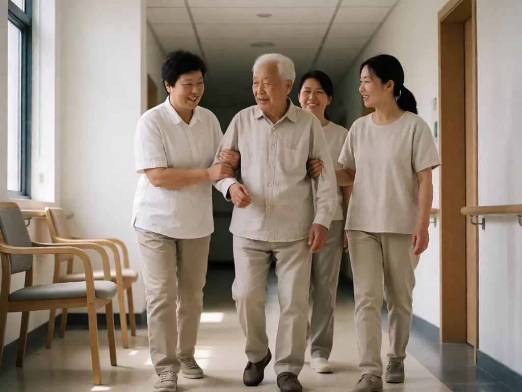四川失能老人家属:对照省级照护规范考察护理院的操作步骤