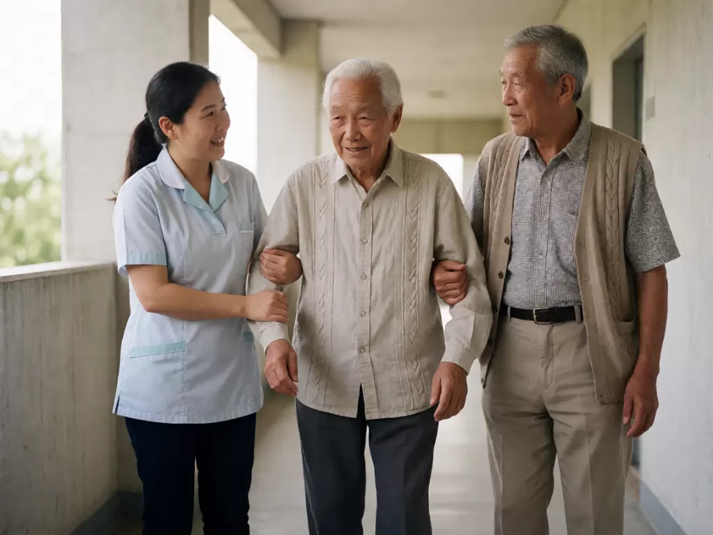 长护险家属:核对服务目录与申请评估流程